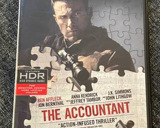 4K & Collector's Edition DVD Collection - The Accountant