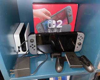 Nintendo Switch 1 W/ Accessories, PowerCord, Charging Dock, Etc.