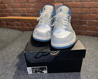 Nike Air Jordan 1 Low SE DM 1199 140 White Dk Marine Blue-Black (Size 12) W/ Box