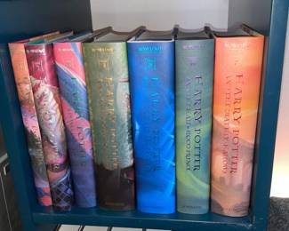 Harry Potter Hard Cover 7 Piece Book Set (Many 1st Editions)