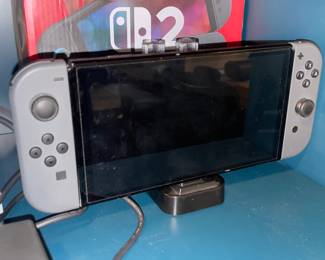 Nintendo Switch 1 W/ Accessories, PowerCord, Charging Dock, Etc.