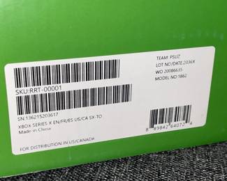 Xbox 1TB Console W/ Box And Cables