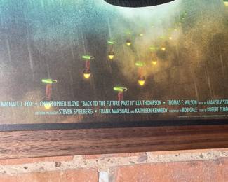 “Back To The Future Part 2” Art Screen Print Movie Poster By Kevin Wilson (Limited Edition Of 200) For Bottleneck Gallery