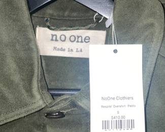 BRAND NEW W/ Tags Embroidered Respite Jacket By "No One"