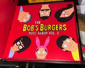 The Bob's Burgers Music Album Vol.2 Boxed Set W/ Albums, Stickers, Posters, Etc.