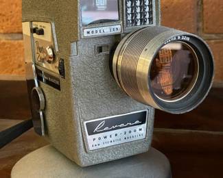 Vintage Revere Power Zoom Model 119 Camera