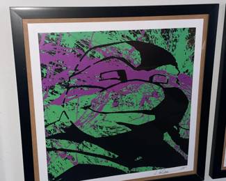 Framed & Signed 4 Piece Teenage Mutant Ninja Turtles Art Print Set