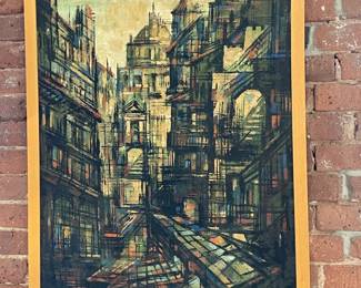 Framed Painting Signed By "George Koppany"