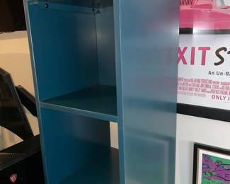 Single Bookcase W/ Cube Bin