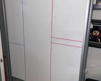 Rolling Dry Erase White Board