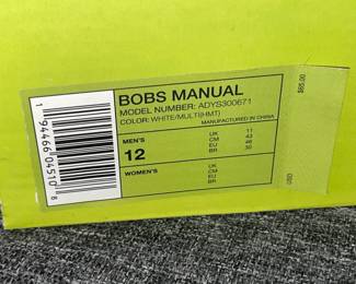 DC Bob's Burgers "Bobs Manual" (Size 12) W/ Box