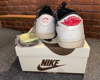Nike Air Jordan 1 Low G NRG FZ3124 200 Neutral Olive/Black-Sail (Size 12) W/ Box