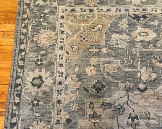 "Nola Blue" Area Rug By Crate & Barrel (8' x 10')