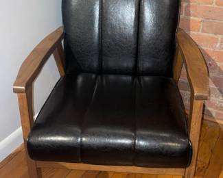 Baxton Studio Nikko Lounge Chair 