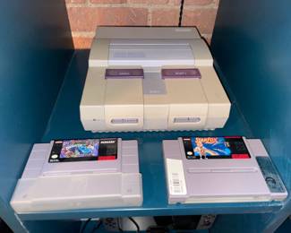 Vintage Super Nintendo Entertainment System