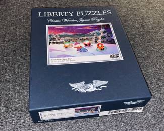 South Park: Snow Day! Wooden Puzzle By Liberty Puzzles W/ Box