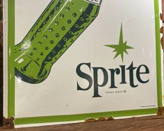 Retro Sprite Porcelain Sign