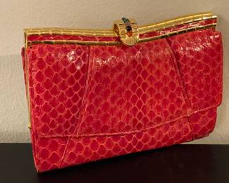 Vintage Judith Leiber Clasp Wallet