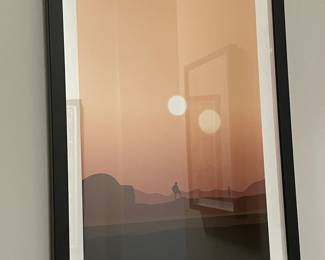 Framed Star Wars Poster