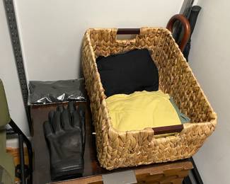 Basket W/ Clothing
