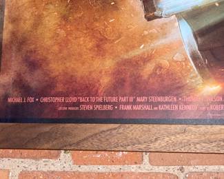 “Back To The Future Part 3” Art Screen Print Movie Poster By Kevin Wilson (Limited Edition Of 200) For Bottleneck Gallery