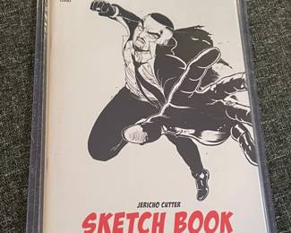 Comic Book & Graphic Novel Collection - Jericho Cutter Sketch Book Volume 1