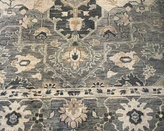 "Nola Blue" Area Rug By Crate & Barrel (8' x 10')