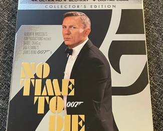 4K & Collector's Edition DVD Collection - No Time To Die