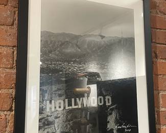 Framed Black & White Photograph (Hollywood)