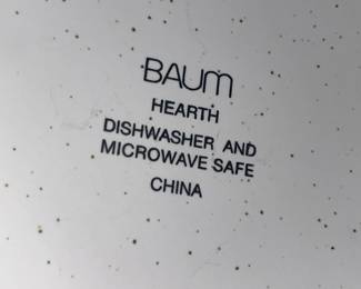 Baum Hearth Dinnerware