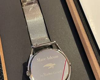 Collectible "Mare Adesso" Wrist Watch Designed By Italian Designer Matteo Girardi For Mr Jones Watches. Comes W/ Paperwork & Original Box. Printed & Assembled In London.