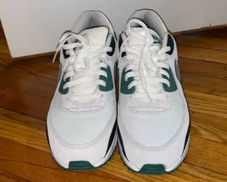 Nike Air Max 90 DM0029-116 Summit White/Evergreen Aura/Vast Grey/Smoke Grey (Most Likely Size 12)