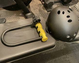 Bike Lock & Helmet