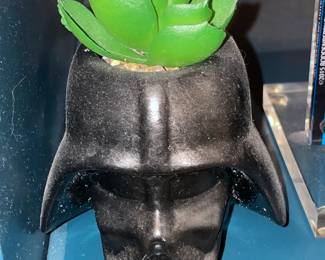 Darth Vader Faux Succulent