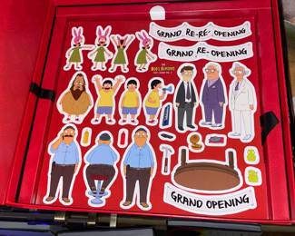 The Bob's Burgers Music Album Vol.2 Boxed Set W/ Albums, Stickers, Posters, Etc.