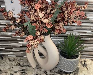 Faux Tabletop Plants