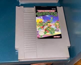 Vintage Nintendo Entertainment System "Teenage Mutant Ninja Turtles" Video Game