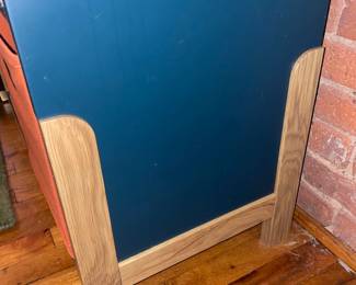 Dual Bookcase W/ Bins