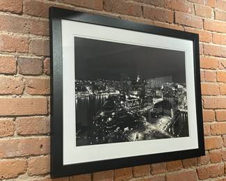 Framed Black & White Photograph