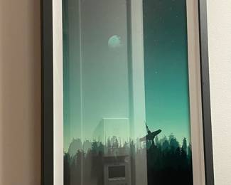 Framed Star Wars Poster