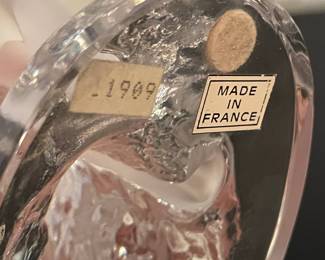 Lalique "Deux Danseuses" (2 Dancers) Crystal Figure (France)