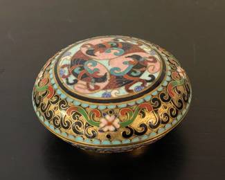 Cloisonne Trinket Box
