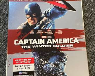 4K & Collector's Edition DVD Collection - Captain America The Winter Soldier