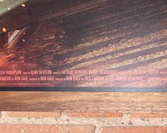 “Back To The Future Part 3” Art Screen Print Movie Poster By Kevin Wilson (Limited Edition Of 200) For Bottleneck Gallery