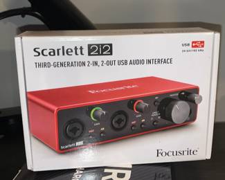 Scarlett 2i2 Third Generation 2-In, 2-Out USB Audio Interface By Focusrite