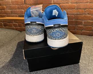 Nike Air Jordan 1 Low SE DM 1199 140 White Dk Marine Blue-Black (Size 12) W/ Box