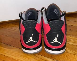 Nike Air Jordan 4 Retro Toro Bravo 308497-603 Red Black Grey (Most Likely Size 12)