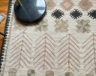 Momeni "Tahoe Collection" Loop Tufted Hand Made Area Rug From India (7' 6" x 9' 6")