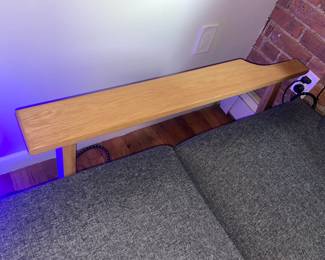 Comfy Upholstered Daybed W/ Wooden Arms