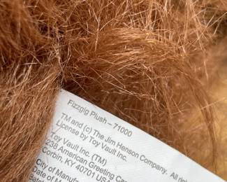 Fizzgig Plush 71000 By The Jim Henson Company